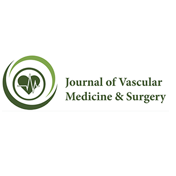 Capa do Journal of Vascular Medicine & Surgery - artigo do Dr. Felipe Barão: Endovascular Repair of Traumatic Subclavian Artery Injuries: A Single-Center Experience