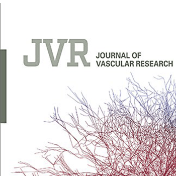 Capa da revista Journal of Vascular Research - artigo publicado pelo Dr. Felipe Barão sobre propriedades biomecânicas da aorta